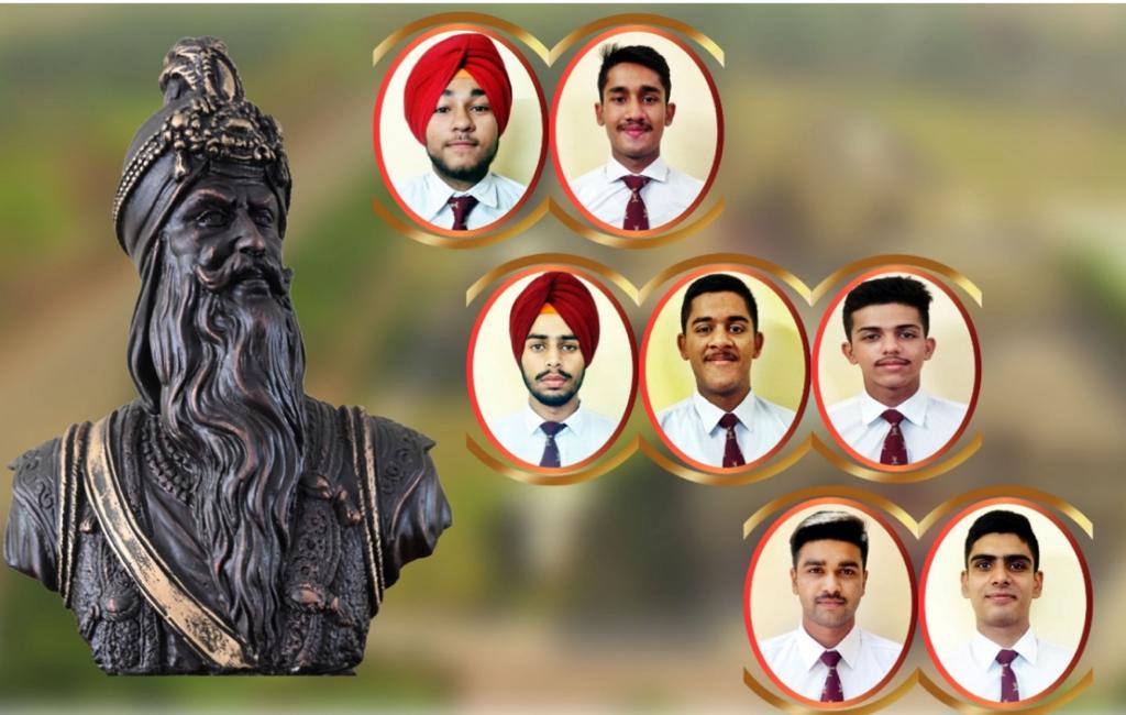 SEVEN CADETS OF MAHARAJA RANJIT SINGH AFPI PASS-OUT FROM NDA